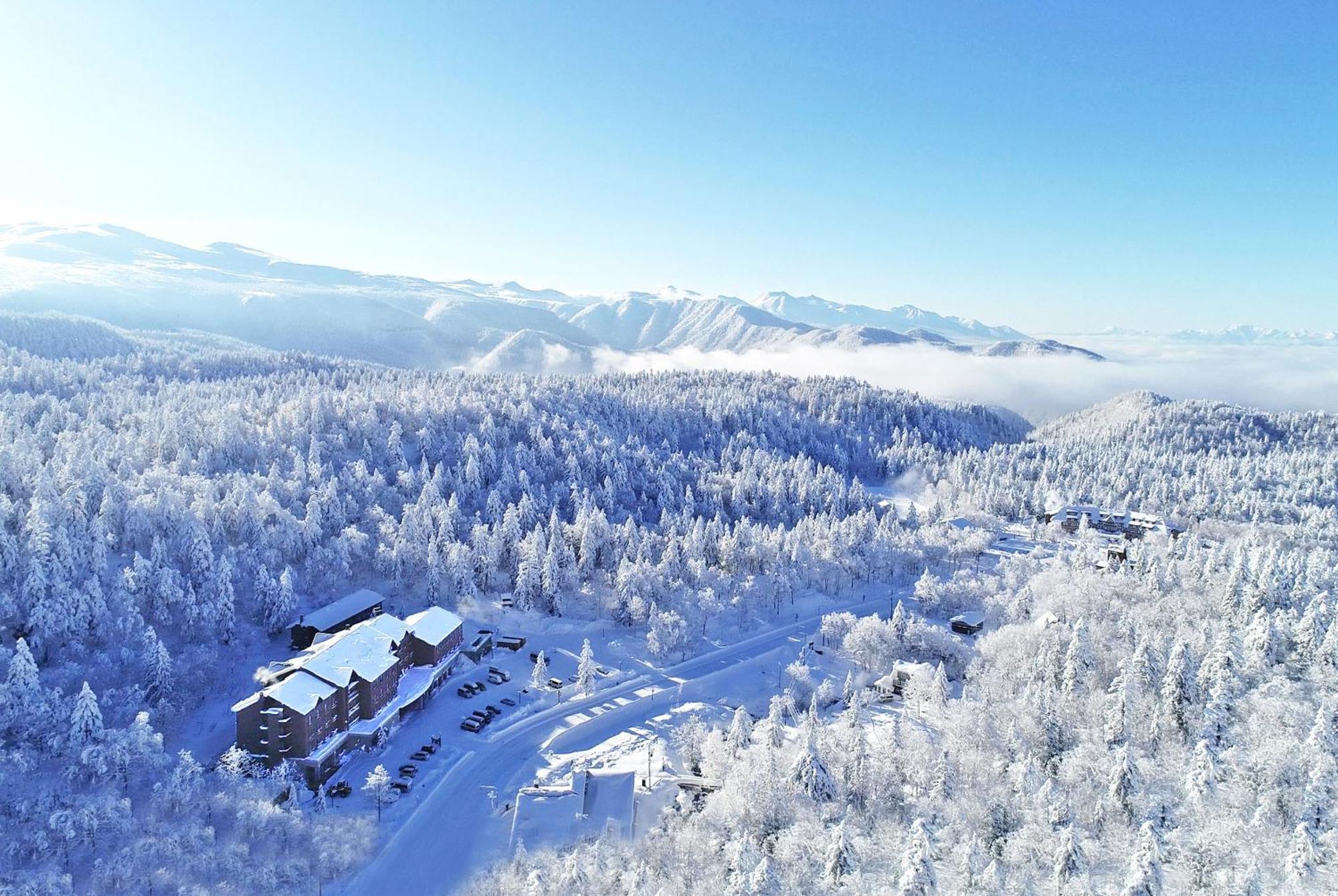 Higashikawa Asahidake Onsen Hotel Bear Monte Exterior foto
